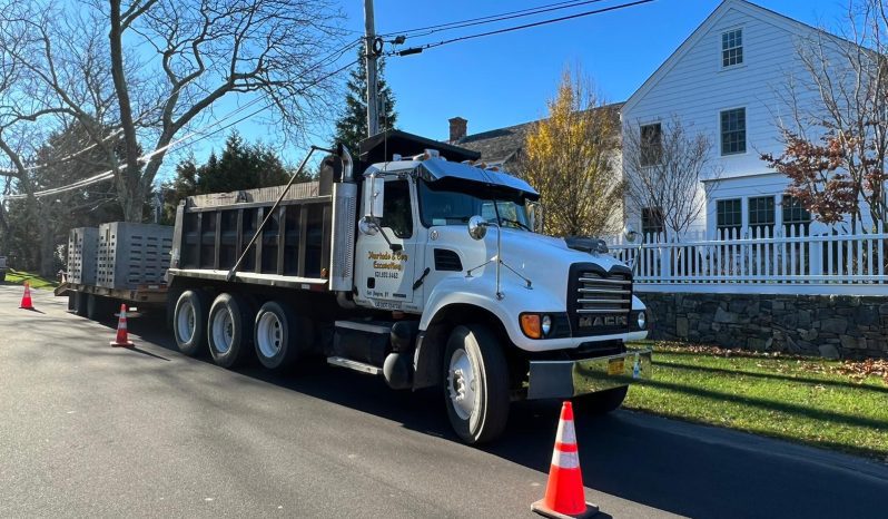 2006 Mack Granite CV713 Dump Truck  with Trailer full