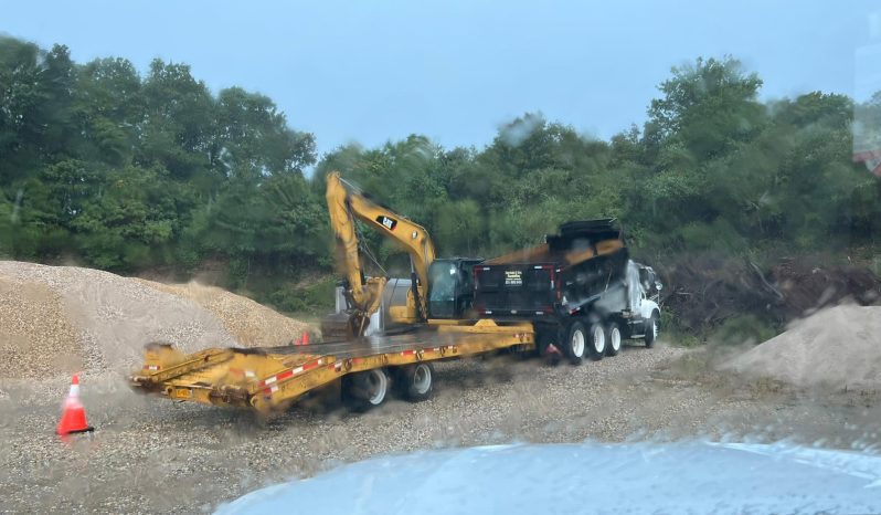 2006 Mack Granite CV713 Dump Truck  with Trailer full
