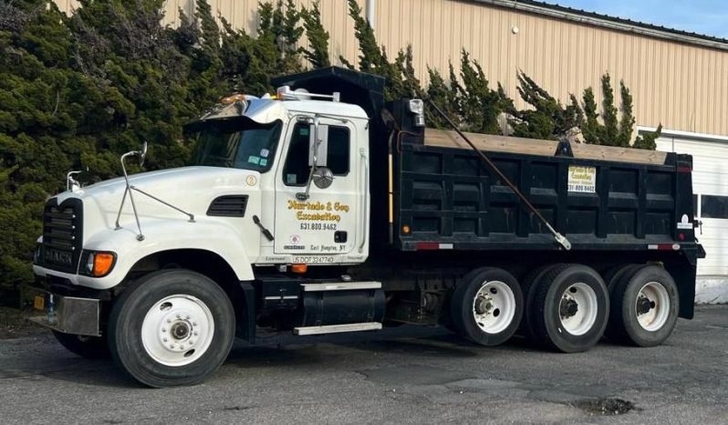 2006 Mack Granite CV713 Dump Truck  with Trailer full