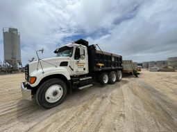 2006 Mack Granite CV713 Dump Truck  with Trailer full