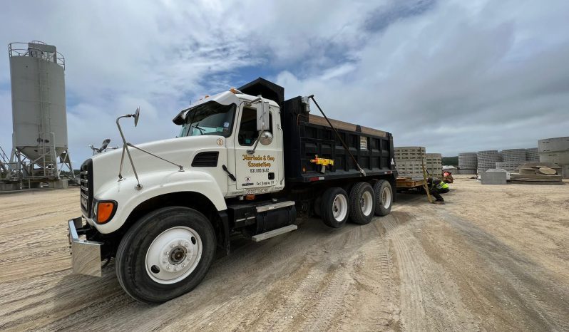 2006 Mack Granite CV713 Dump Truck  with Trailer full