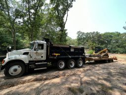 2006 Mack Granite CV713 Dump Truck  with Trailer full