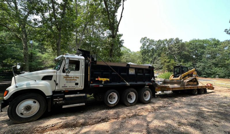 2006 Mack Granite CV713 Dump Truck  with Trailer full