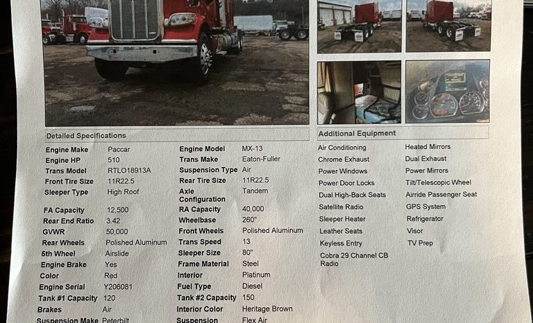 2020 Peterbilt 567 Heritage Edition full