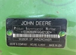 2016 JOHN DEERE W260 full