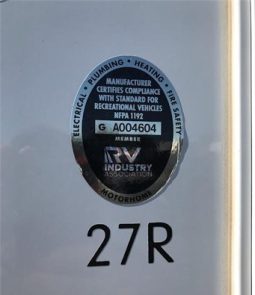 2022 THOR MOTOR COACH CHATEAU 27R full