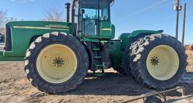 2006 JOHN DEERE 9520 & Case IH 730b