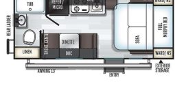2019 FOREST RIVER FLAGSTAFF E-PRO 19FD full