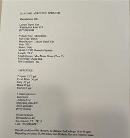 2015 LEISURE TRAVEL VANS UNITY 24IB full