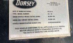 2015 DORSEY DC-53 full