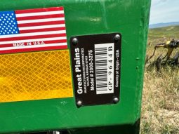 Model 5114 H@S High Capacity Rake & Model 2000 Great Plains Drill full