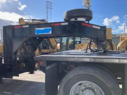 2007 Mitsubishi FM 330 with, 2022 Hooper Equipment Trailer, 22.5 Ton, Gooseneck and 2006 PJ Dump Hurricane Clean Up Trailer, 10 Ton, Gooseneck. full