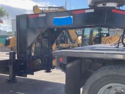 2007 Mitsubishi FM 330 with, 2022 Hooper Equipment Trailer, 22.5 Ton, Gooseneck and 2006 PJ Dump Hurricane Clean Up Trailer, 10 Ton, Gooseneck. full