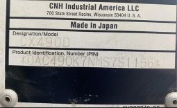 2021 CASE CX490D full