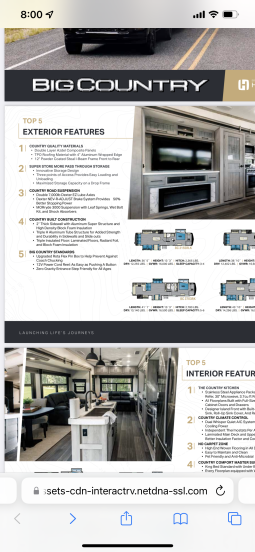 2022 HEARTLAND BIG COUNTRY 3851MO full