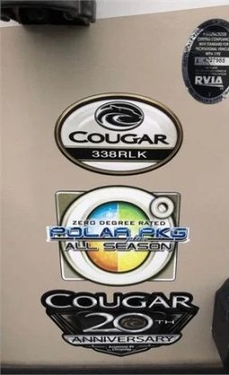 2018 KEYSTONE RV CO COUGAR 338RLK full