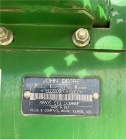 2015 JOHN DEERE S680 full