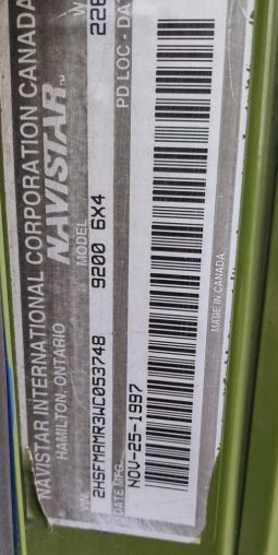 1998 INTERNATIONAL 9200 full