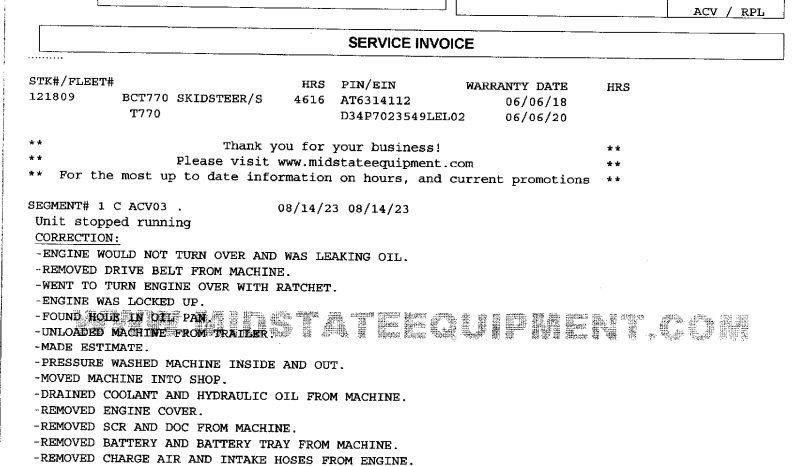 2017 bobcat t770 full