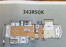 2017 FOREST RIVER SANDPIPER 343RSOK full