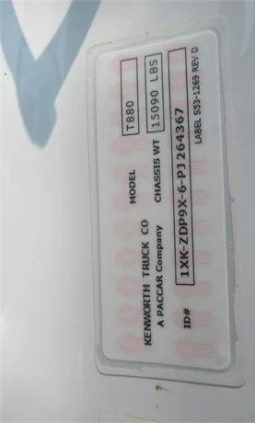 2023 KENWORTH T880 full