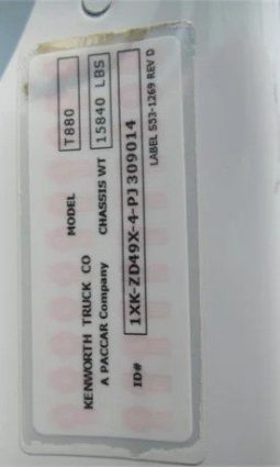 2023 KENWORTH T880 full