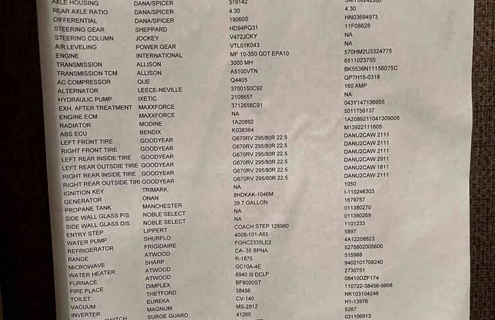 2012 Monaco knight 36pft full