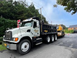 2006 Mack Granite CV713 Dump Truck  with Trailer full