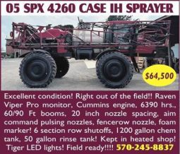 2005 CASE-IH 4260 SPRAYER
