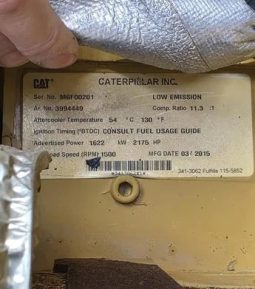 2015 CATERPILLAR XQ1475G full