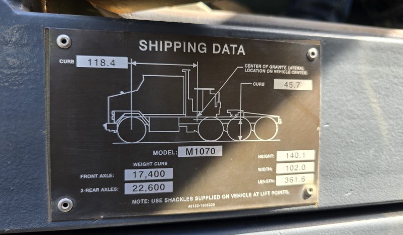 1994 Oshkosh HET 8×8 Winch Truck full