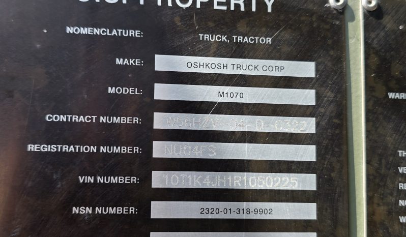 1994 Oshkosh HET 8×8 Winch Truck full