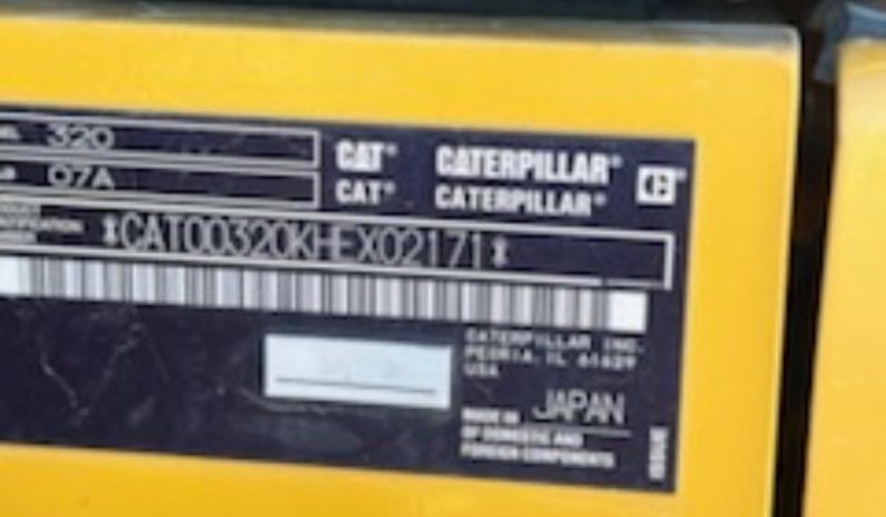 2018 CATERPILLAR 320 full